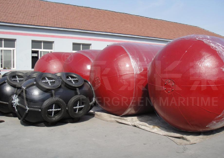 Sling-Type-Pneumatic-Rubber-Fenders-project
