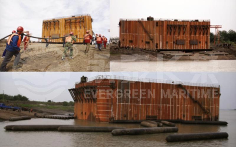 evergreen-Launching-of-Cofferdams-by-Rubber-Airbags