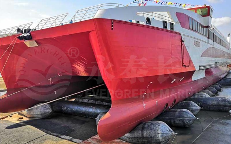 QINGDAO-EVERGREEN-MARITIME-Highlights-Versatile-Applications-of-High-Performance-Marine-Launching-Airbags